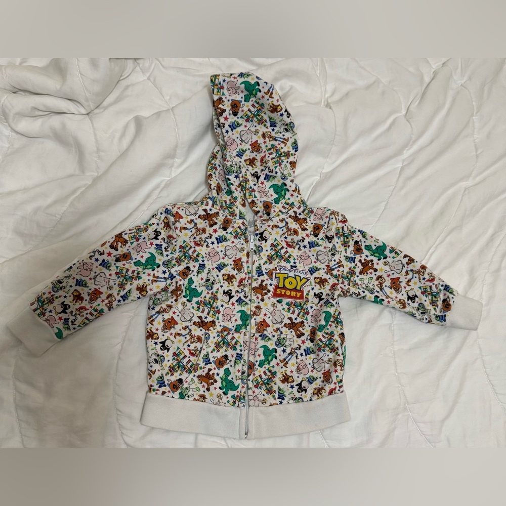 Disney Paris Exclusive Toy Story Zip Up Sweatshirt- XXS